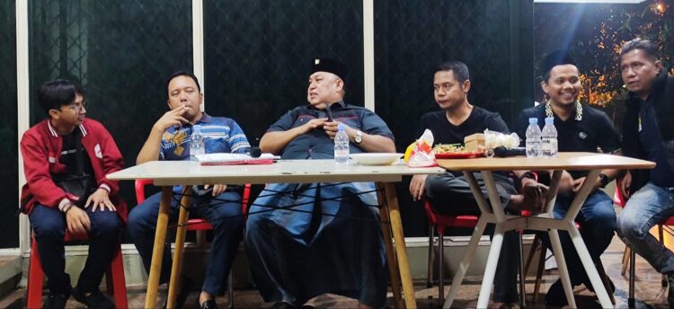 Mochtar Mohamad menghadiri majelis malam rabuan, Rabu 3 Juli 2024.