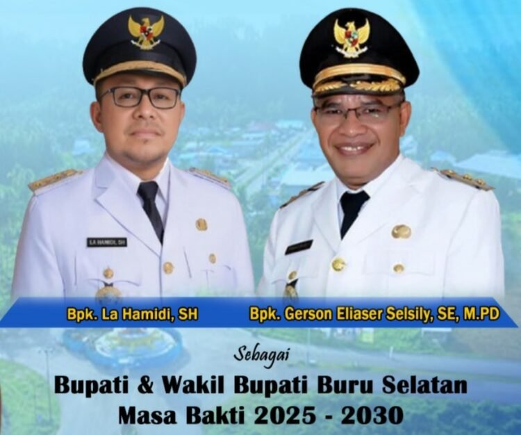 LHM-GES Resmi Dilantik Prabowo sebagai Bupati dan Wabup Bursel