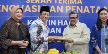 Menag dan Kepala BPJPH Resmikan Kantin Halal Kemenag